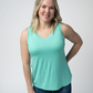 Noelle Tank - Turquoise