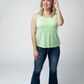 Noelle Tank - Lime
