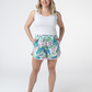 Dolphin Shorts - Tropical Leaf