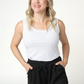 Weslie Waffle Shorts - Black