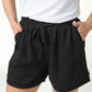 Weslie Waffle Shorts - Black