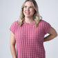 IN STOCK Kelly Knitted Top - Rose