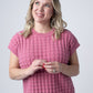 IN STOCK Kelly Knitted Top - Rose