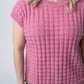 IN STOCK Kelly Knitted Top - Rose