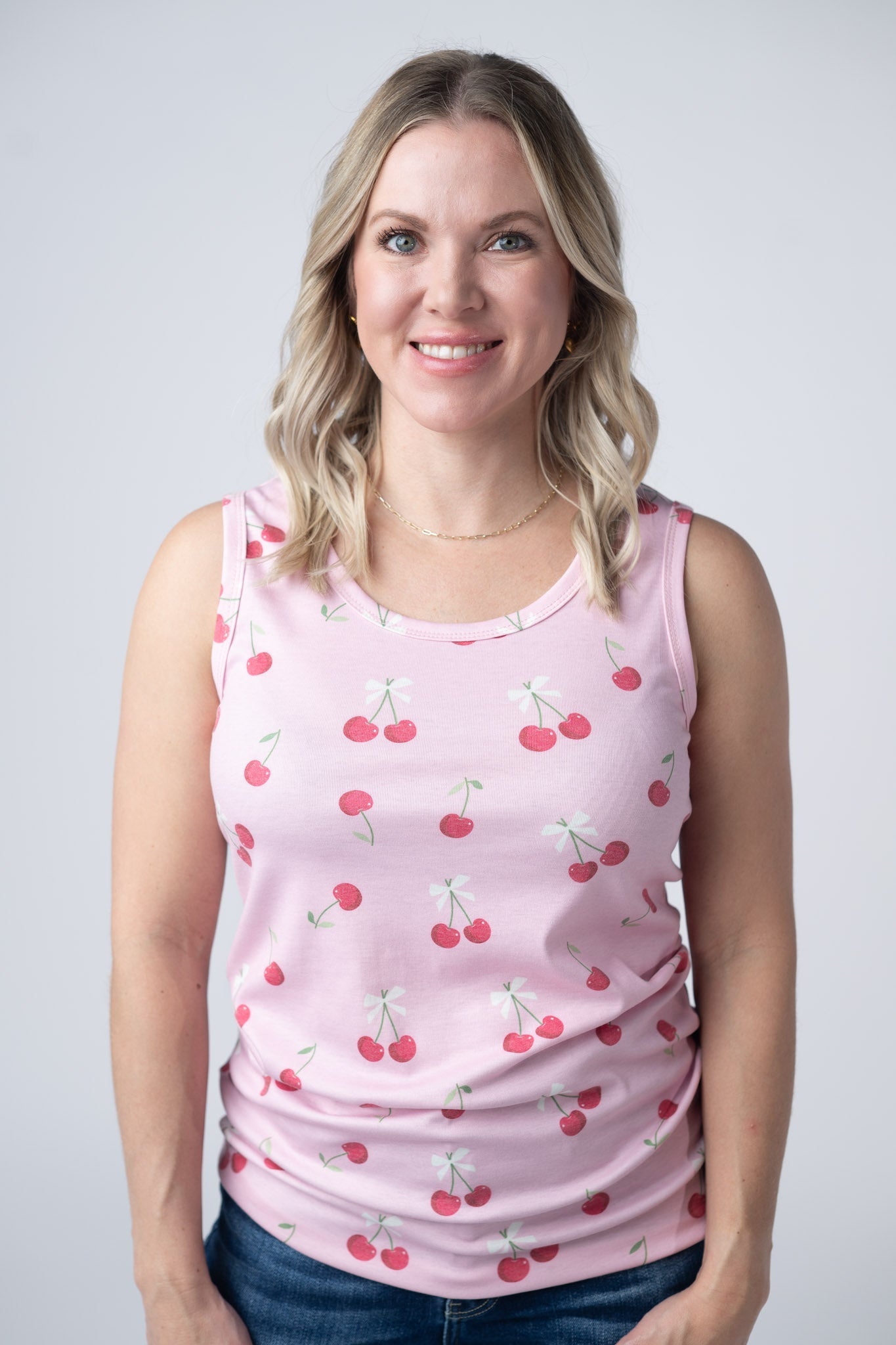 *new sale* Ava Tank - Cherries