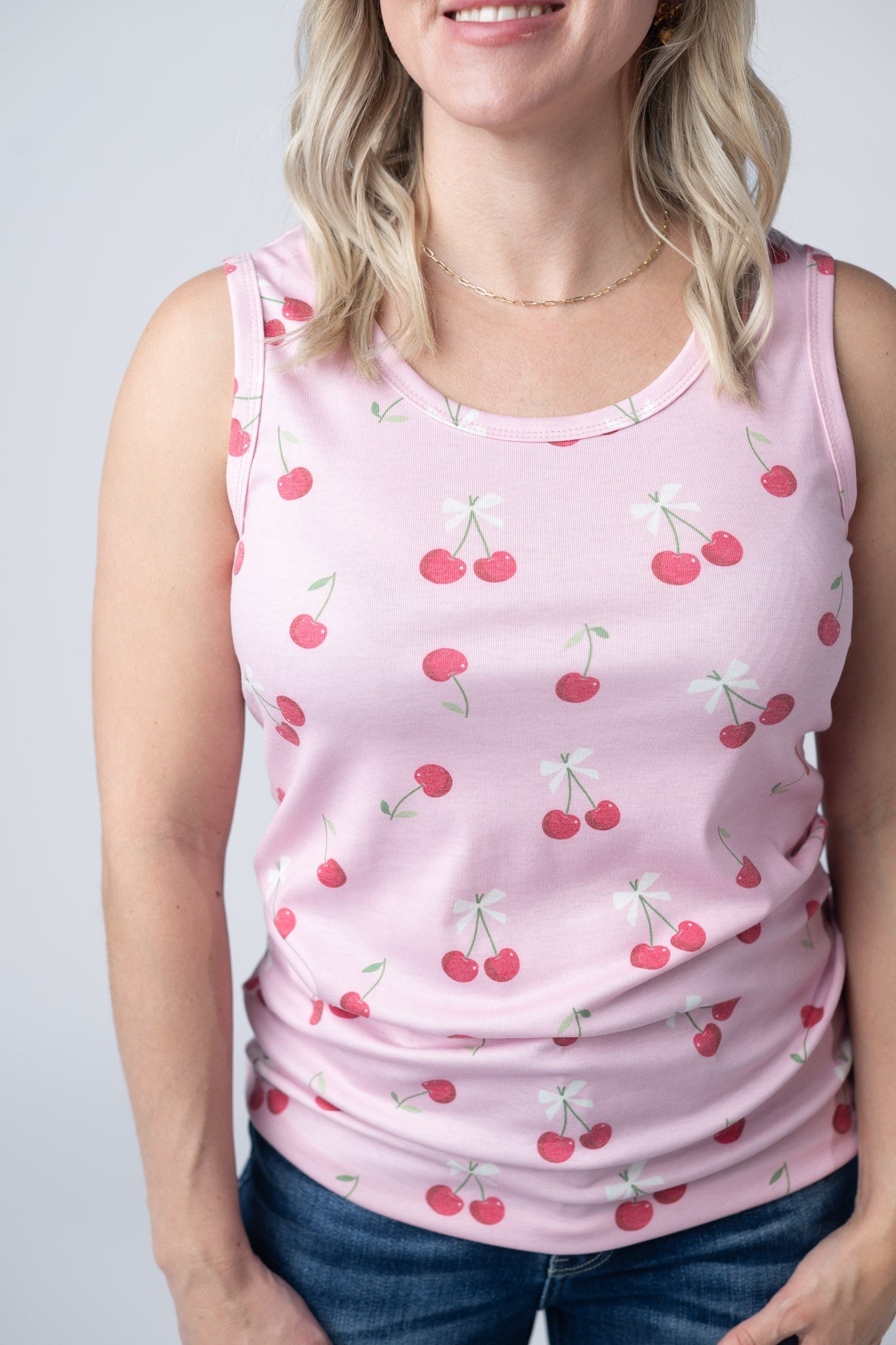 *new sale* Ava Tank - Cherries
