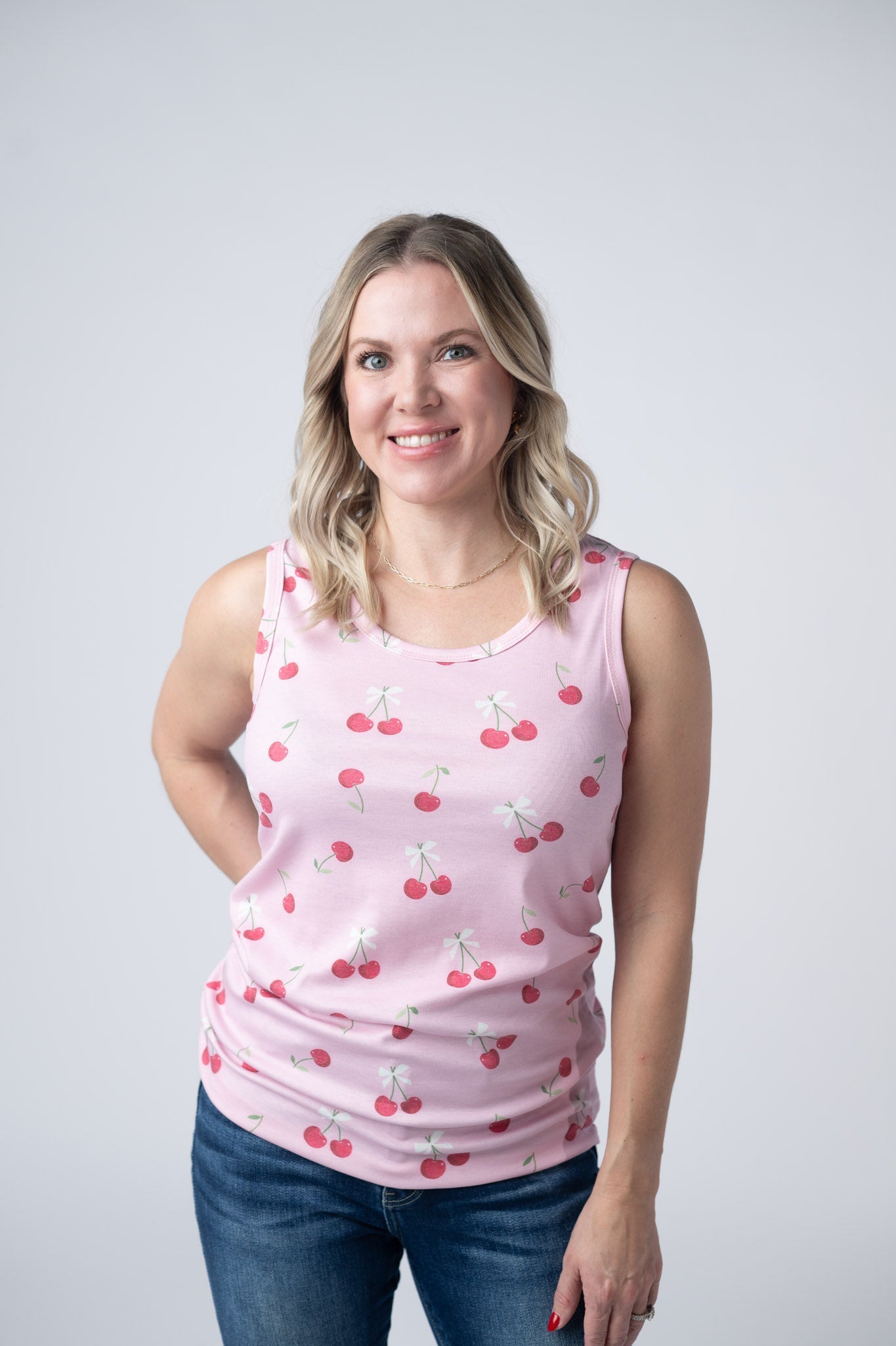*new sale* Ava Tank - Cherries