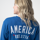 America Pullover - Blue