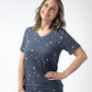 Sophie Top - Blue Liberty Stars