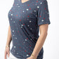 Sophie Top - Blue Liberty Stars