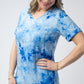 Sophie Top - Blue Tie Dye