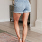 Classic High Rise Distressed Cuffed Cutoff Shorts - Judy Blue