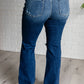 Mid Rise Distressed Bootcut - Judy Blue