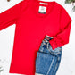 Larissa Long Sleeve - Red