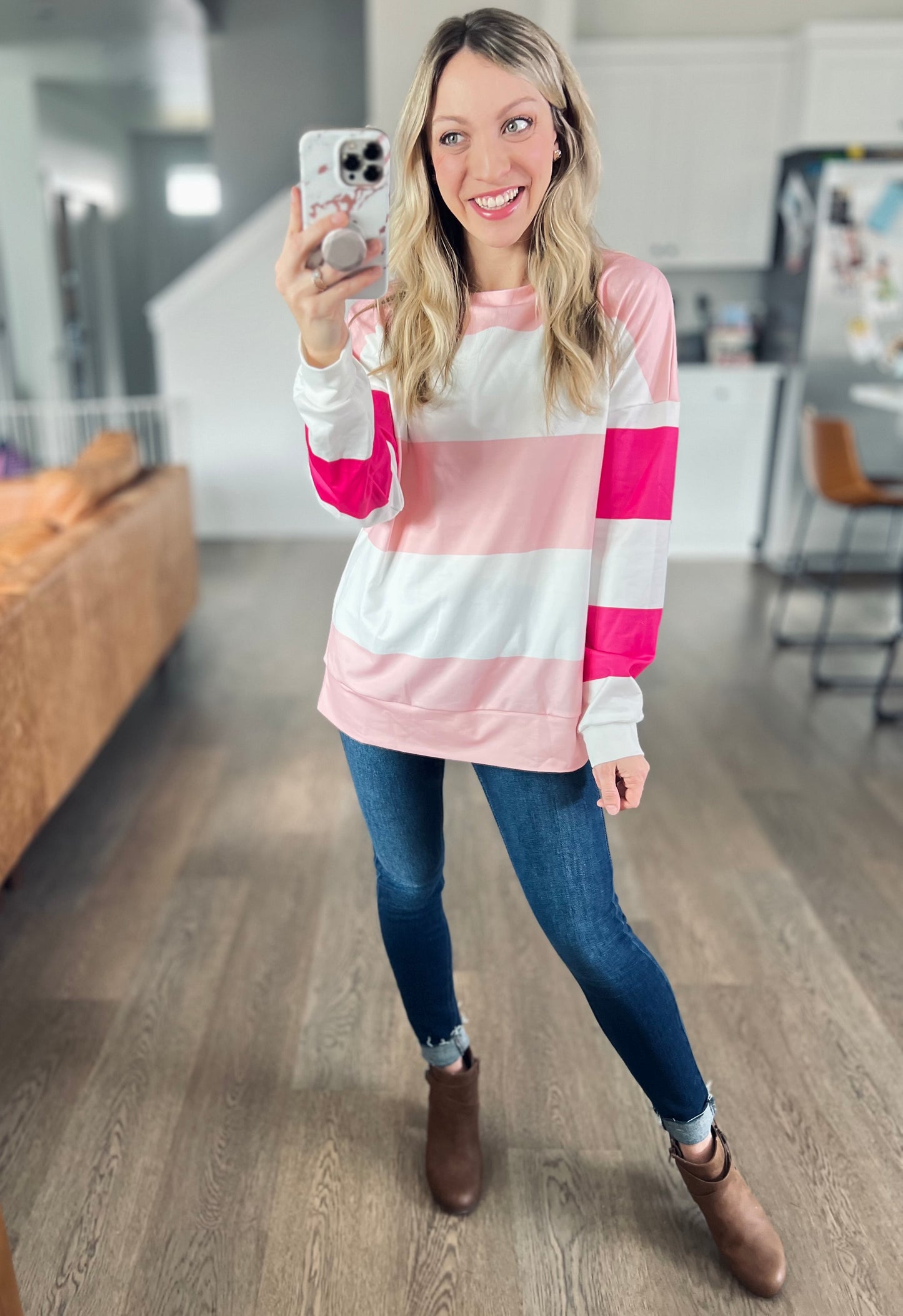 Annabelle Stripe Top