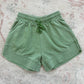 French Terry Stevie Shorts - Watercress Green