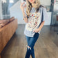 Wildflower Patch Oversized Graphic Tee