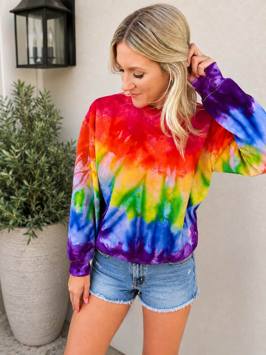 PREORDER: Rainbow Ombre Tie Dye