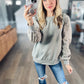 Nessa Lace Sleeve Pullover