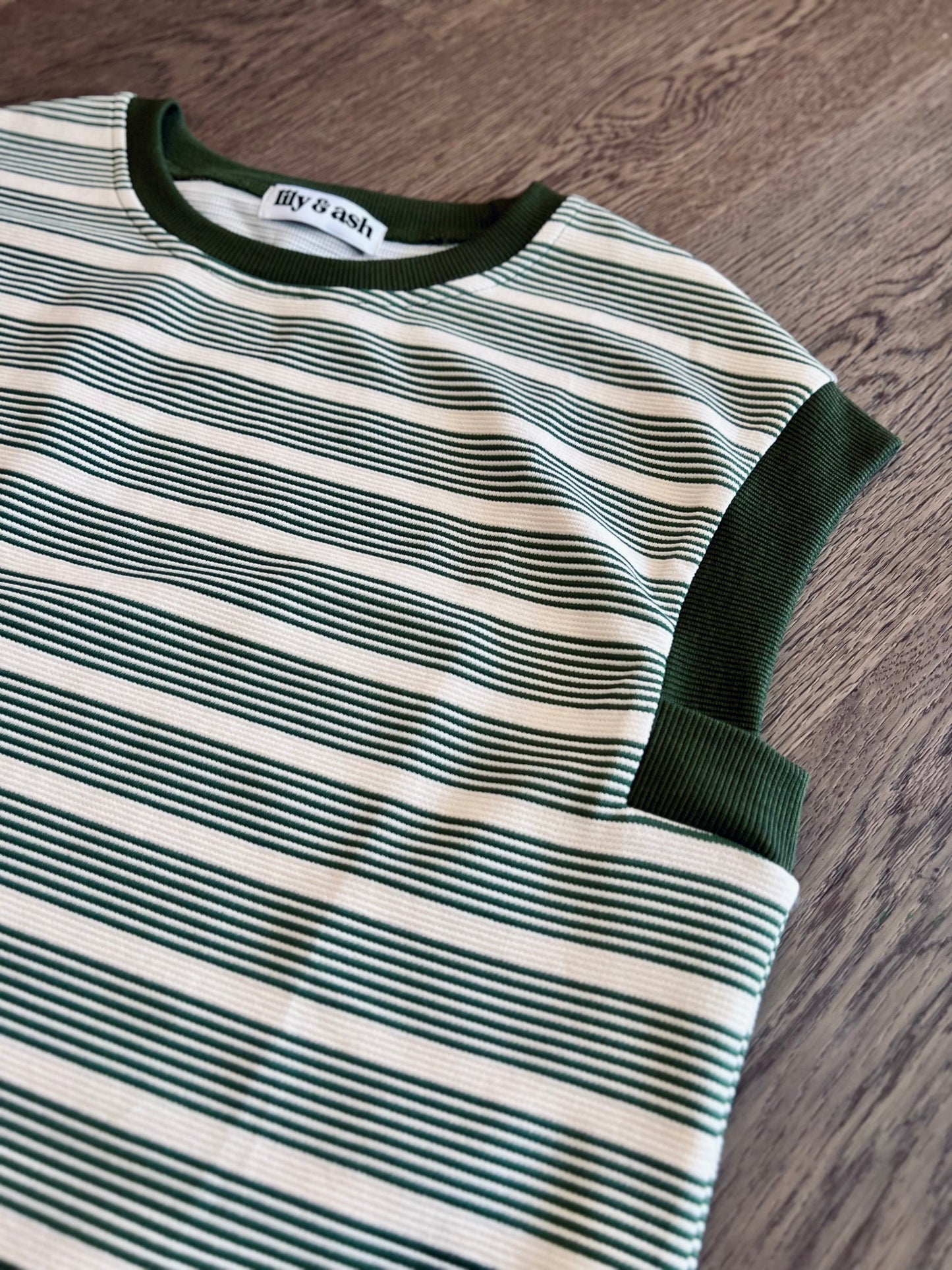 First On My List Stripe Top