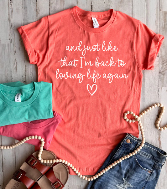 PREORDER: And Just Like That Tee