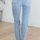 Eloise Mid Rise Control Top Distressed Skinny Jeans - Judy Blue