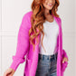 Maxine Cardigan in Bright Mauve