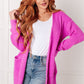 Maxine Cardigan in Bright Mauve