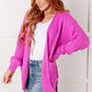 Maxine Cardigan in Bright Mauve