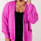 Maxine Cardigan in Bright Mauve