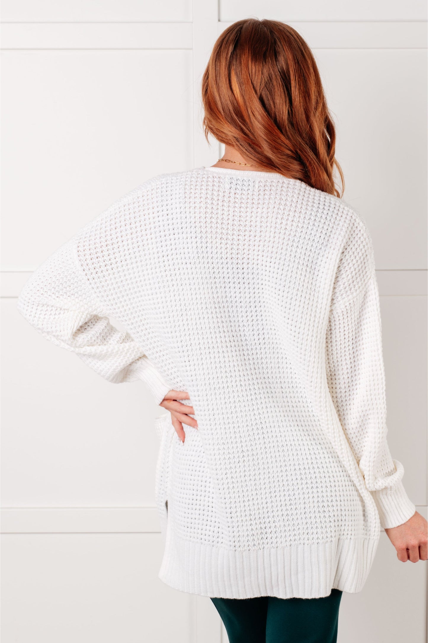 Maxine Cardigan in Ivory