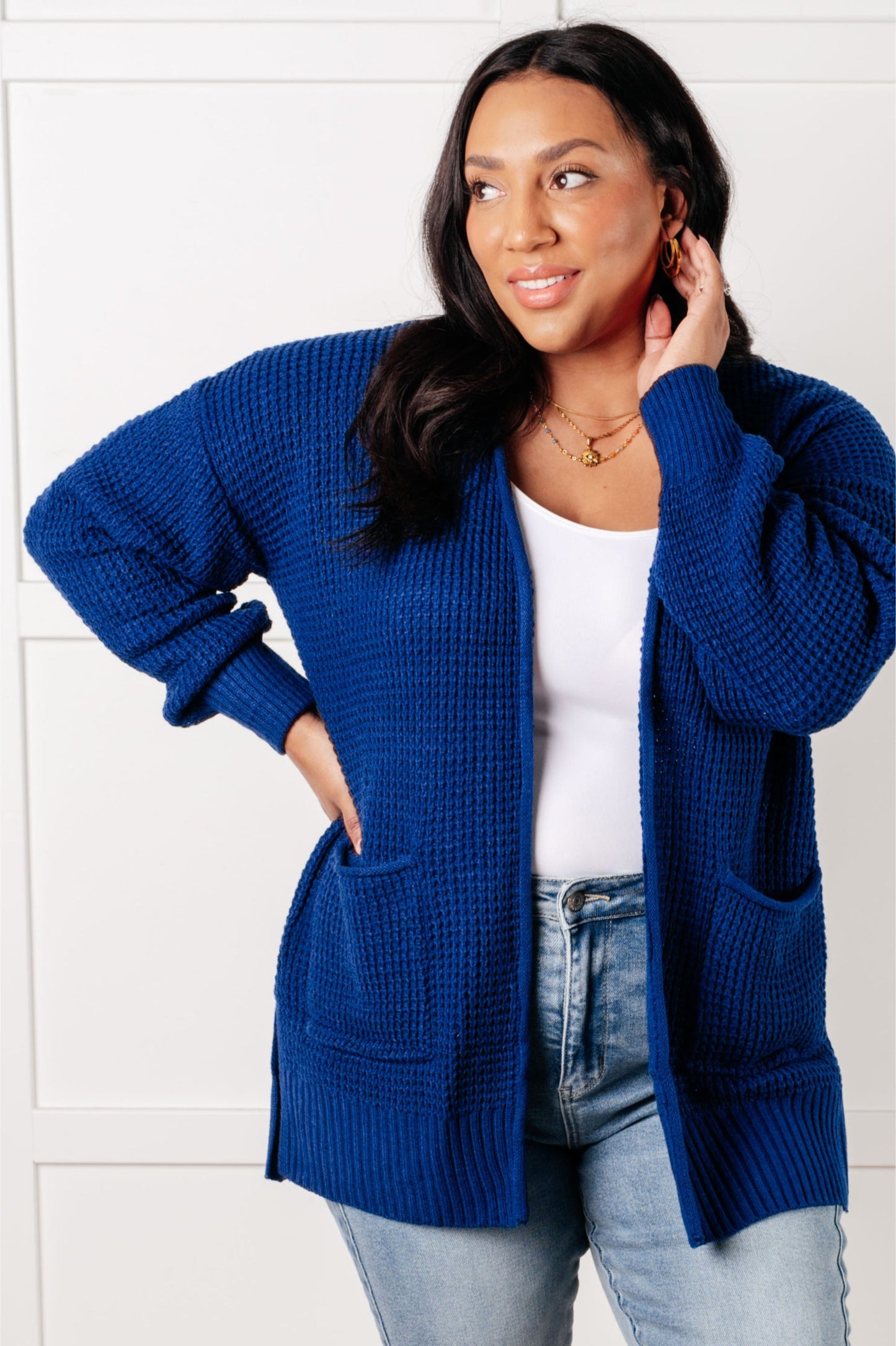 Maxine Cardigan in Navy