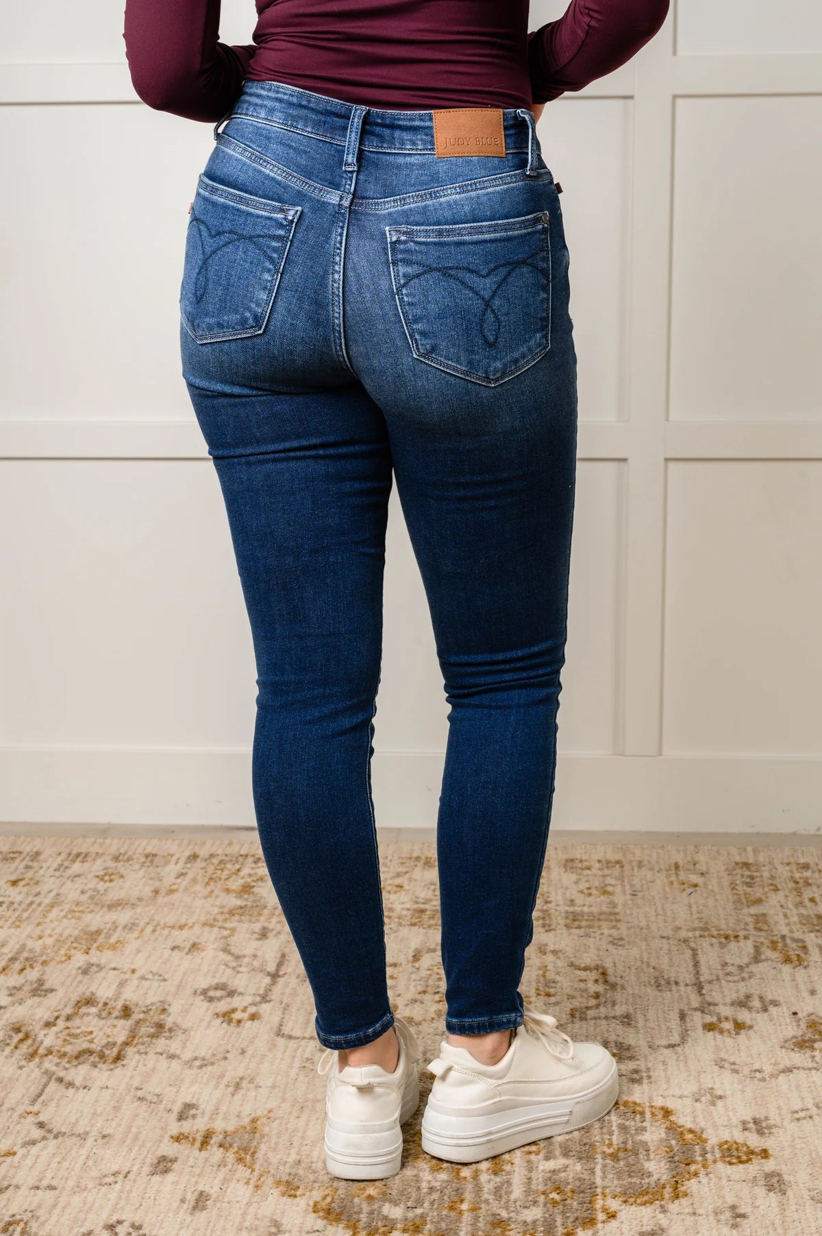 Mid-Rise Thermal Lined Skinny Jeans - Judy Blue