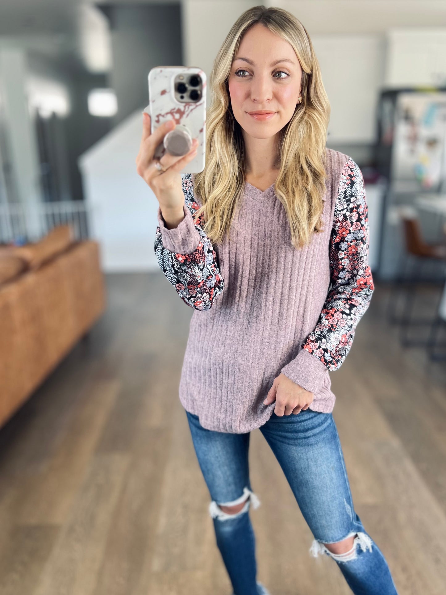 Dream Fields Long Sleeve Top