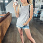SHIPS FREE TODAY // Chelsea Ruffle Stripe Tank
