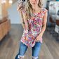 Sweet Soirée Floral Blouse