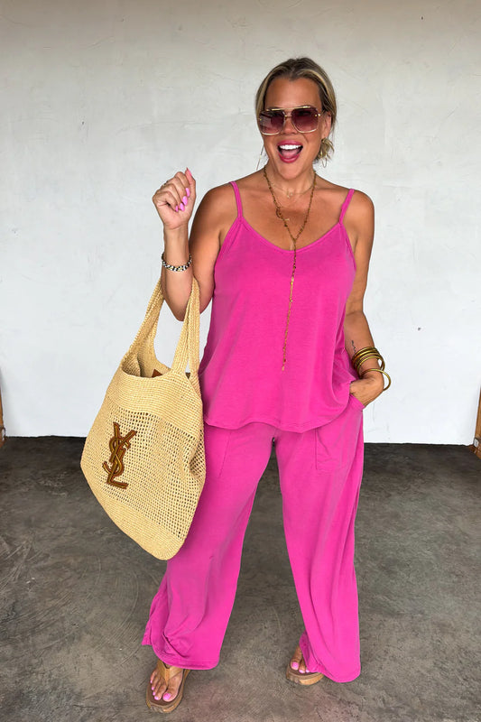 PREORDER: Delilah Tank & Pants Set // eta Aug