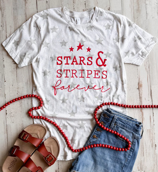 PREORDER: Stars & Stripes Forever Star Tee