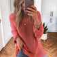 Cal Hollow Knit Top