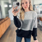 Sindra Color Block Sweater