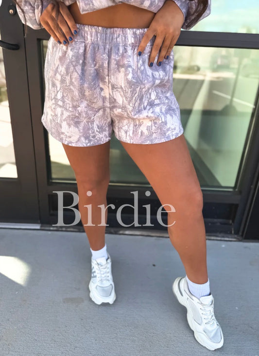 PREORDER: Dark Camo Fleece Shorts // eta 3-4 weeks