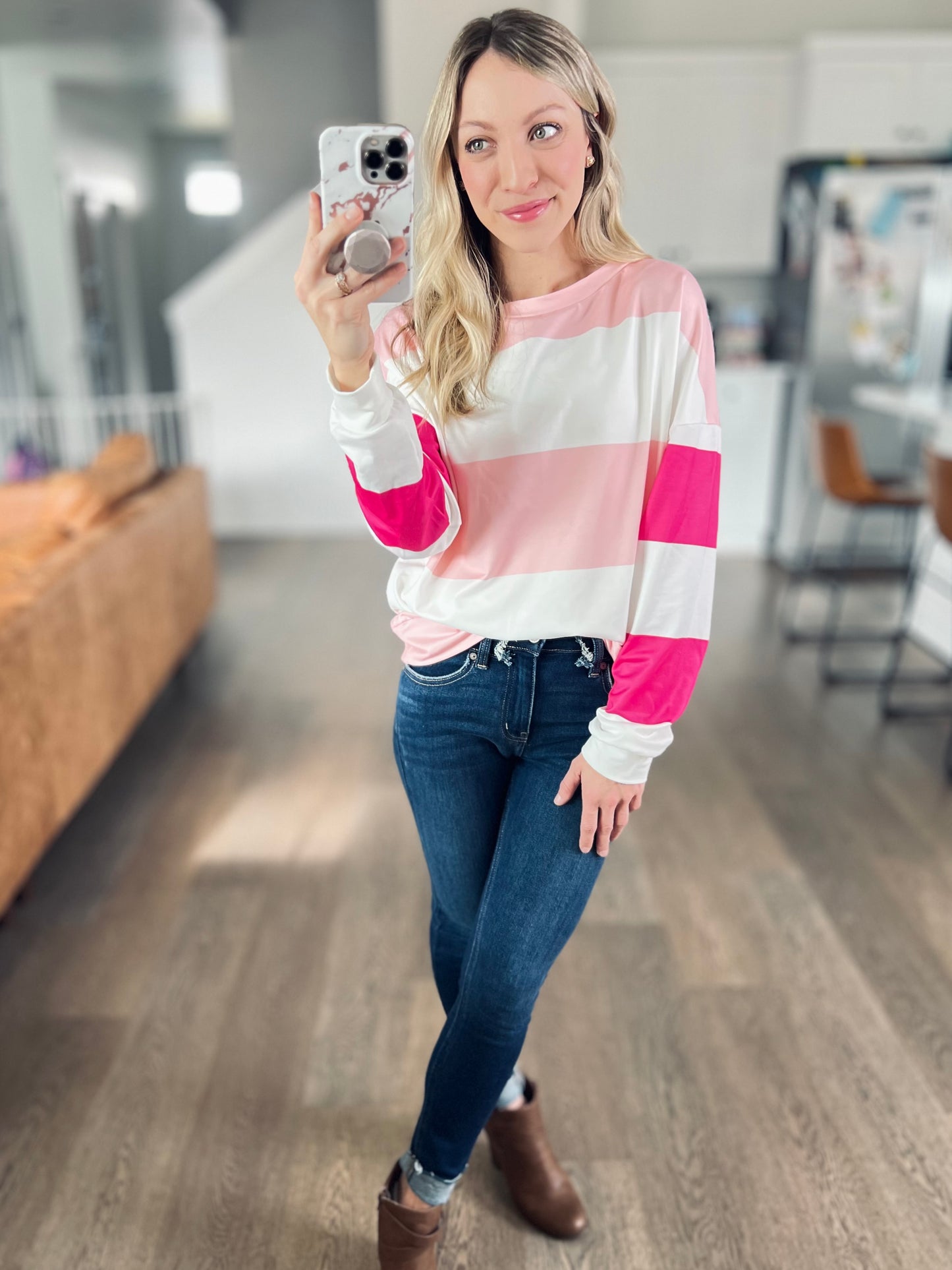 Annabelle Stripe Top