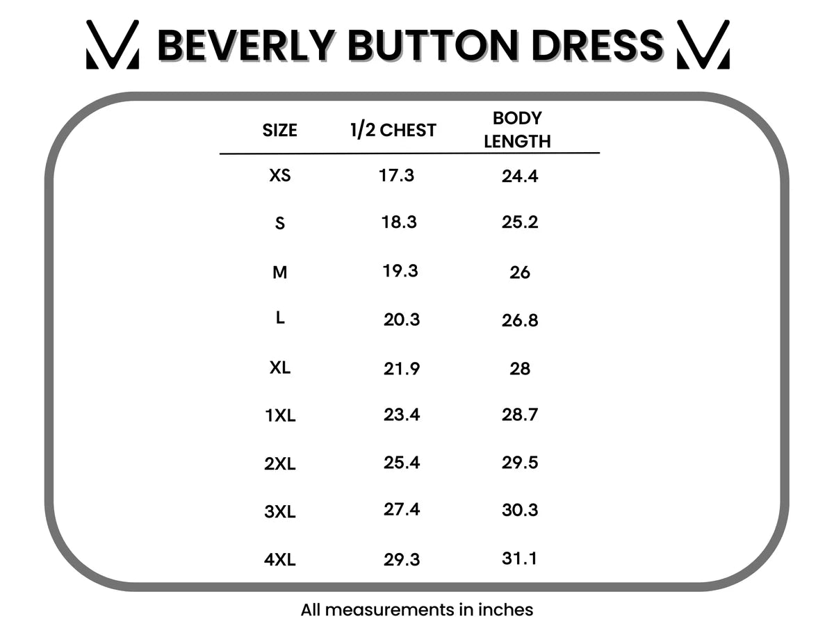 PREORDER: Beverly Button Dress // eta May