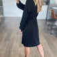 *free ship today* Cora Long Sleeve Button Down Dress