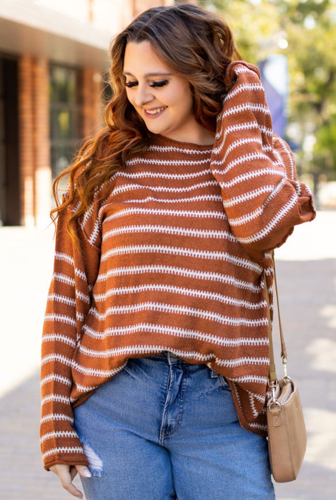 Right This Way Stripe Sweater