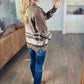 The Lodge Zip Sweater in Mocha