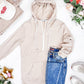 Pixie Pocket Halfzip Hoodie - Oatmeal