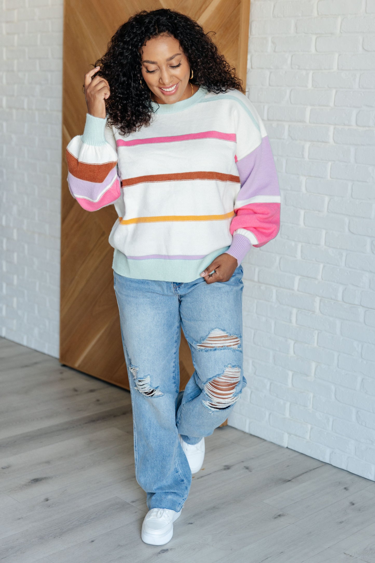 Merriwether Striped Sweater