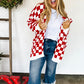 PREORDER: Red Check Cloud Cardigan // eta mid Jan