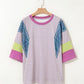 Lavender Fields Stripe Top